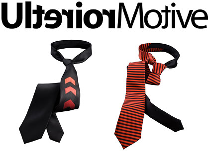 Ulterior Motive Coole Design Krawatten