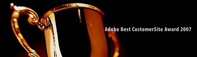Adobe Best CustomerSite Award 2007