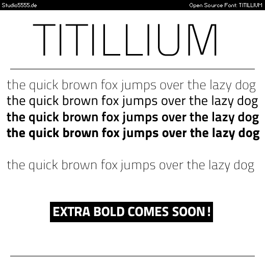 open_source_font_titillium