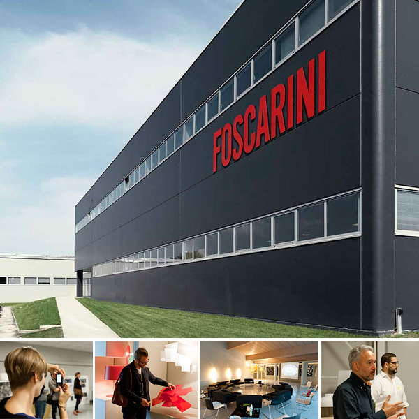 FOSCARINI Company Firma Venedig Gebäude Designbetrieb