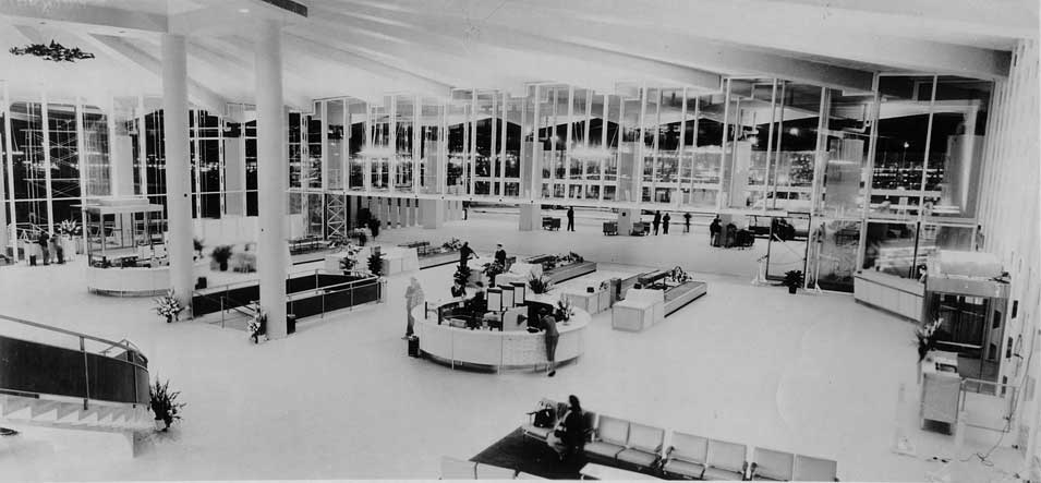 Passenger-Planned Interior: Worldport, 1960