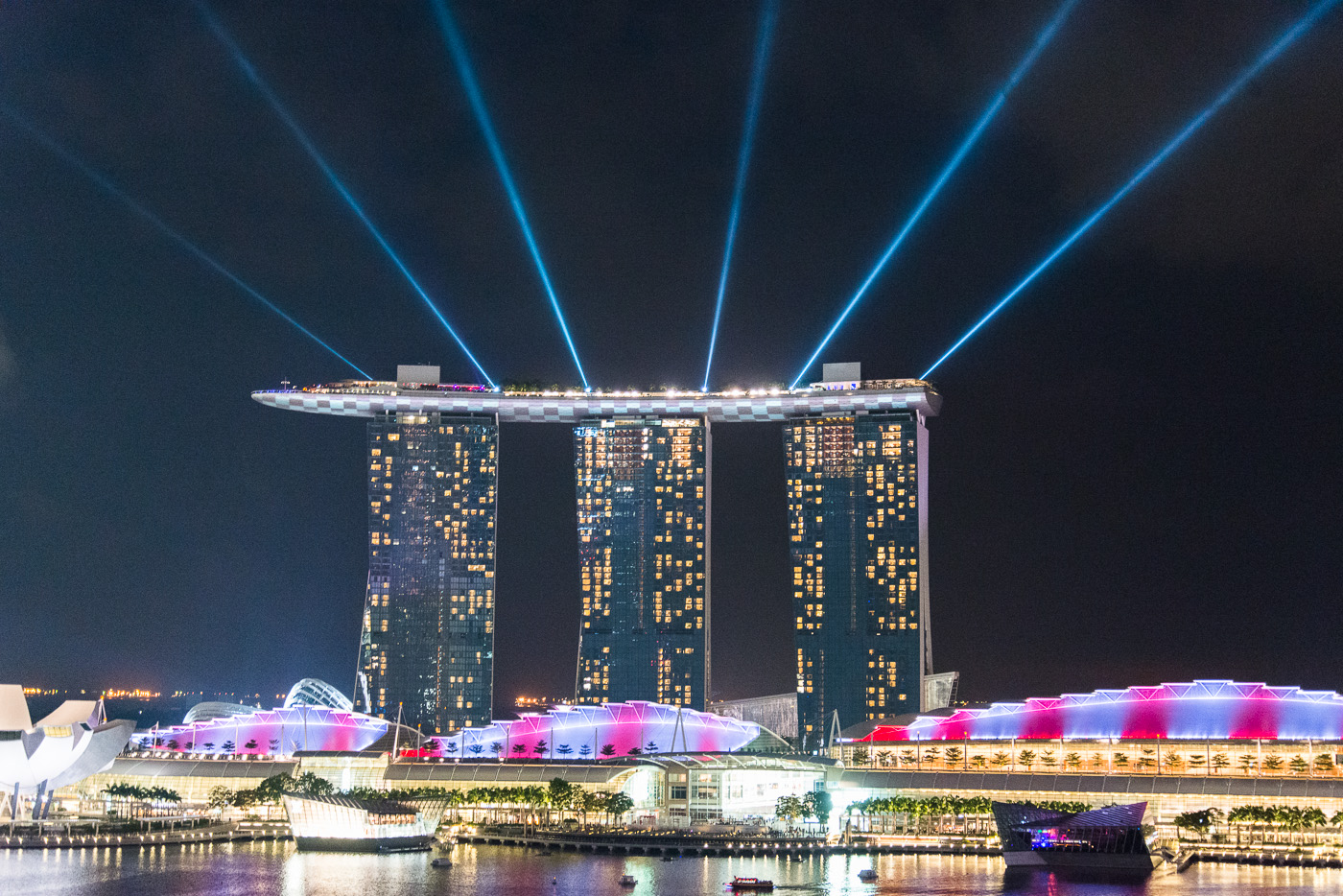 Marina Bay Sands Hotel In Singapur Bilder Video Studio5555